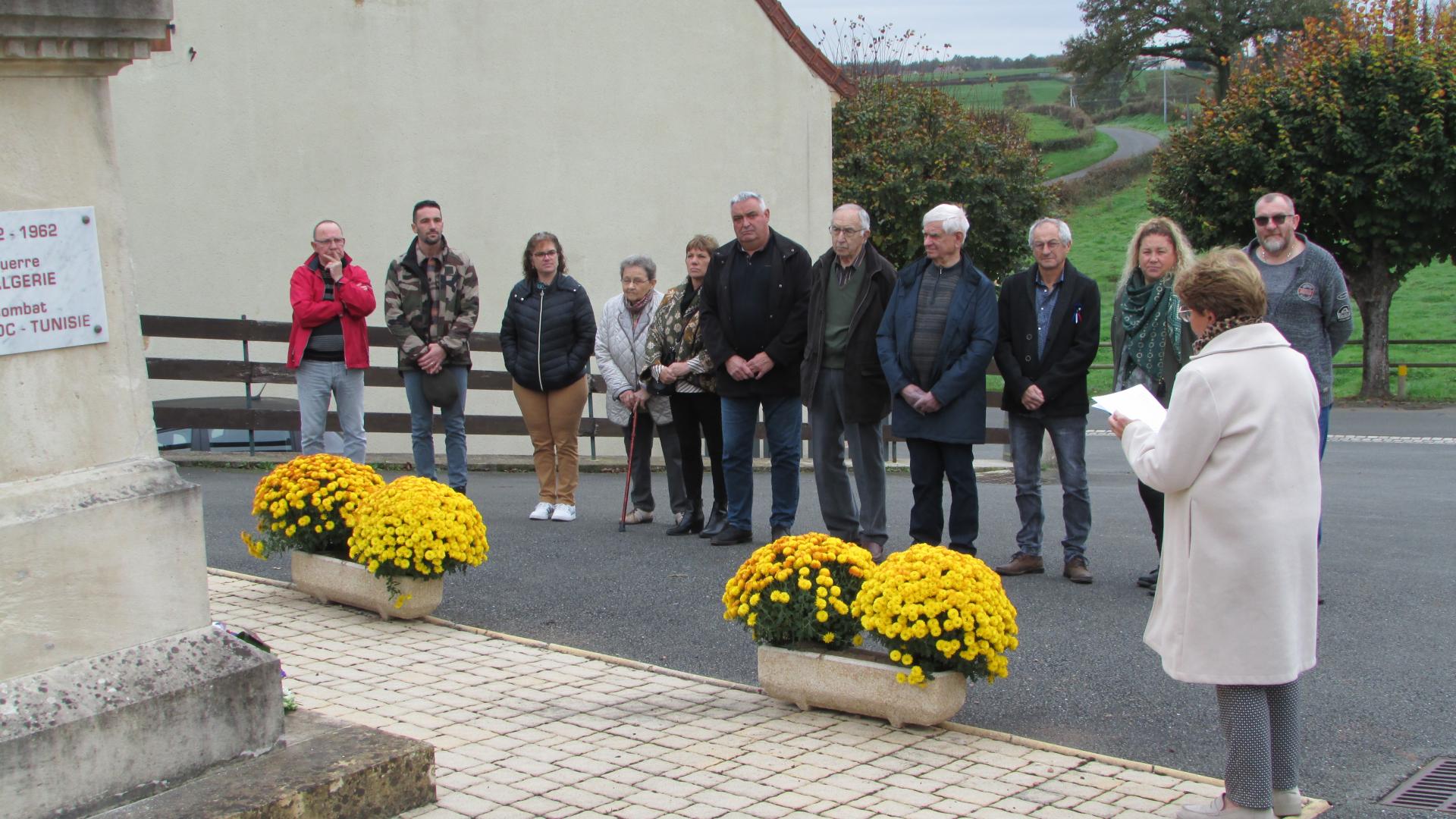 Commémoration du 11 novembre 