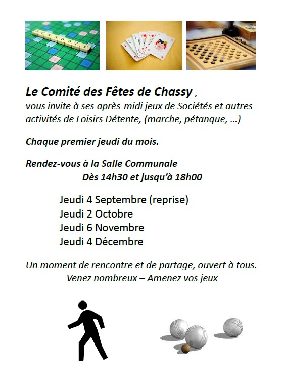 Après midi Jeux de société 