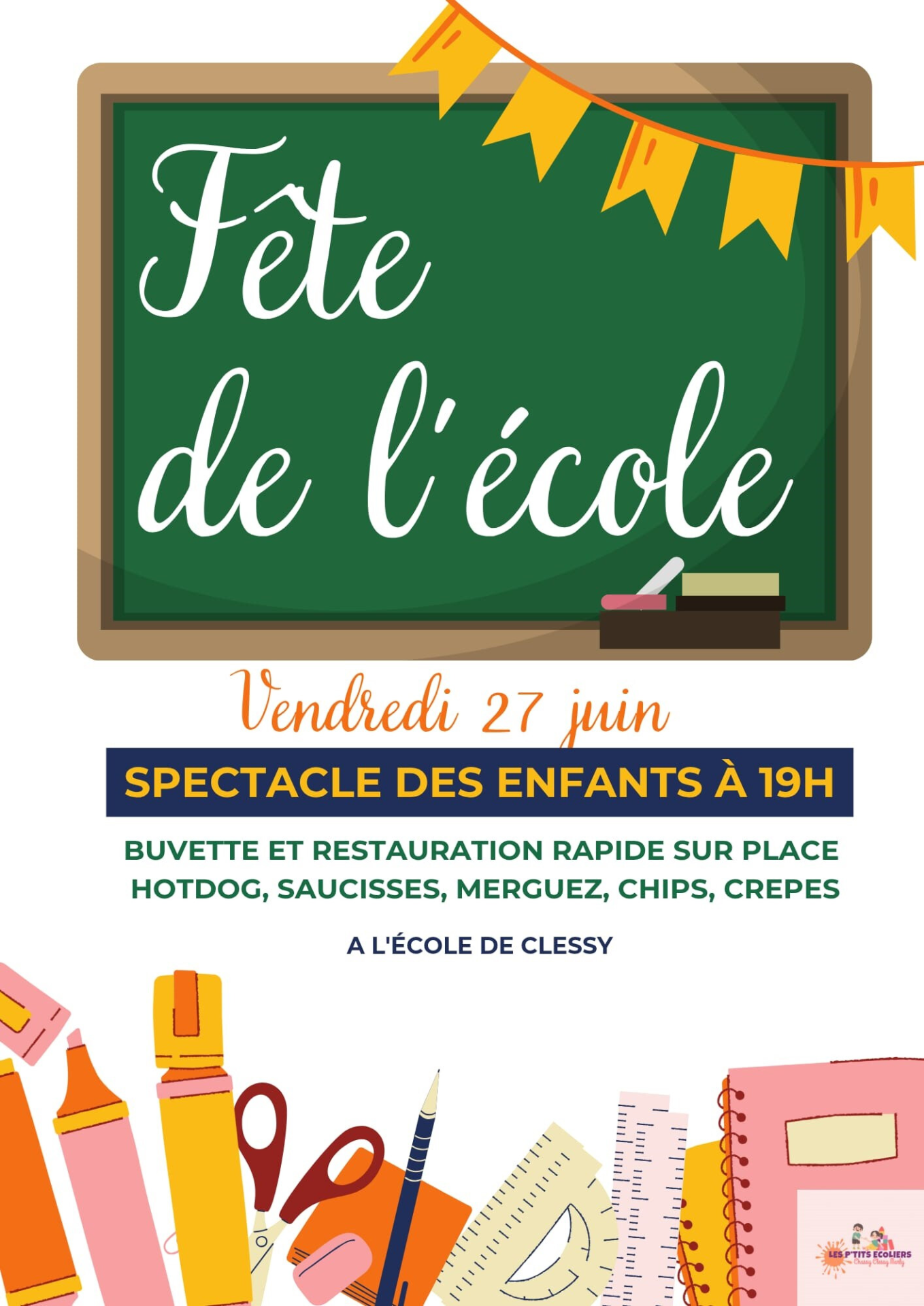 Fête des écoles du RPI du 27 juin